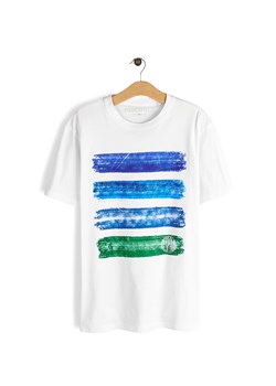 GATE Bawełniana koszulka z nadrukiem S ze sklepu gateshop w kategorii T-shirty męskie - zdjęcie 183673207