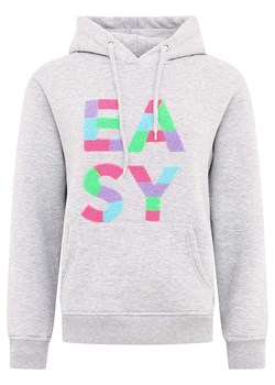 Zwillingsherz Bluza &quot;EASY&quot; w kolorze szarym ze sklepu Limango Polska w kategorii Bluzy damskie - zdjęcie 183675015