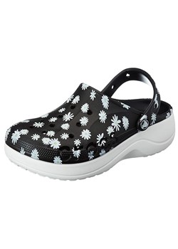 Crocs Chodaki &quot;Baya&quot; w kolorze czarno-białym na koturnie ze sklepu Limango Polska w kategorii Klapki damskie - zdjęcie 183675078