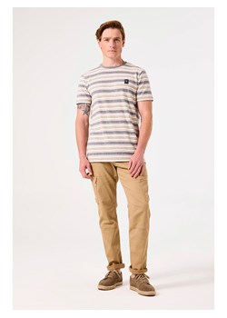 Garcia Koszulka w kolorze beżowo-szarym ze sklepu Limango Polska w kategorii T-shirty męskie - zdjęcie 183675238