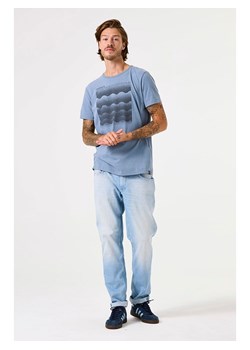 Garcia Koszulka w kolorze błękitnym ze sklepu Limango Polska w kategorii T-shirty męskie - zdjęcie 183675389