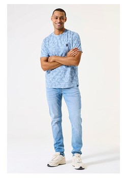 Garcia Koszulka w kolorze błękitnym ze sklepu Limango Polska w kategorii T-shirty męskie - zdjęcie 183675555