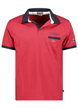 Geographical Norway Koszulka polo &quot;Kingdom&quot; w kolorze czerwonym ze sklepu Limango Polska w kategorii T-shirty męskie - zdjęcie 183675596