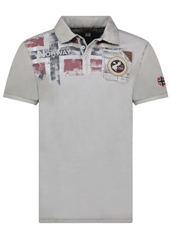 Geographical Norway Koszulka polo &quot;Kimac&quot; w kolorze szarym ze sklepu Limango Polska w kategorii T-shirty męskie - zdjęcie 183675608