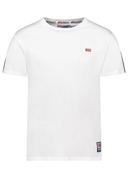 Geographical Norway Koszulka &quot;Javender&quot; w kolorze białym ze sklepu Limango Polska w kategorii T-shirty męskie - zdjęcie 183675616