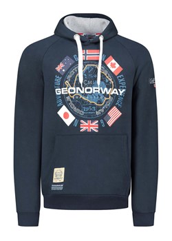 Geographical Norway Bluza &quot;Girkel&quot; w kolorze granatowym ze sklepu Limango Polska w kategorii Bluzy męskie - zdjęcie 183675728