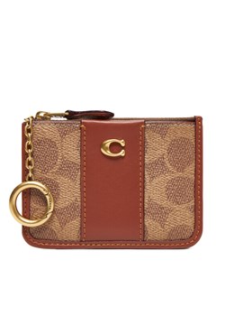 Etui na karty kredytowe Coach CI185 B4XHG Brązowy ze sklepu eobuwie.pl w kategorii Etui - zdjęcie 183677905