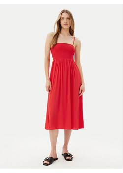 Vero Moda Sukienka letnia Easy 10328766 Czerwony Regular Fit ze sklepu MODIVO w kategorii Sukienki - zdjęcie 183678726