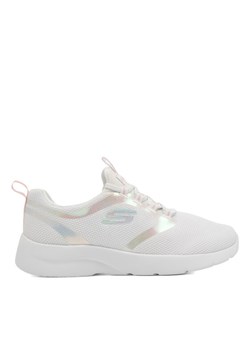 Skechers Sneakersy DYNAMIGHT 2.0 149694 WPK Biały ze sklepu MODIVO w kategorii Buty sportowe damskie - zdjęcie 183678786