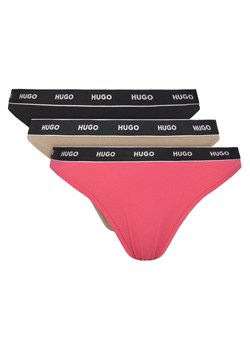 HUGO Komplet 3 par stringów 50480150 Kolorowy ze sklepu MODIVO w kategorii Majtki damskie - zdjęcie 183678826