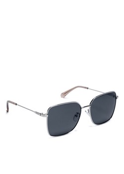 Polaroid Okulary przeciwsłoneczne 4158/G/S Szary ze sklepu MODIVO w kategorii Okulary przeciwsłoneczne damskie - zdjęcie 183678866