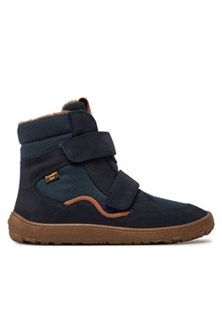 Froddo Kozaki Barefoot Tex Winter G3160233 S Niebieski ze sklepu MODIVO w kategorii Buty zimowe dziecięce - zdjęcie 183678889