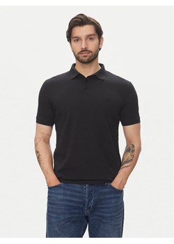 Lindbergh Polo 30-404020 Czarny Relaxed Fit ze sklepu MODIVO w kategorii T-shirty męskie - zdjęcie 183678907