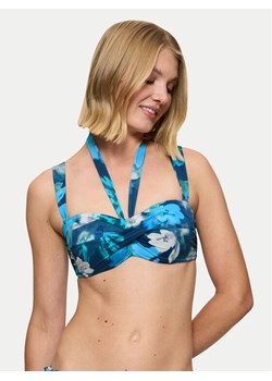Triumph Góra od bikini Summer Fleur 10222298 Niebieski ze sklepu MODIVO w kategorii Stroje kąpielowe - zdjęcie 183678958