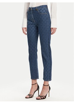 Elisabetta Franchi Jeansy PJ-95N-51E2-V400 Granatowy Regular Fit ze sklepu MODIVO w kategorii Jeansy damskie - zdjęcie 183679037
