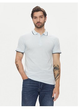 Lindbergh Polo 30-404010 Niebieski Relaxed Fit ze sklepu MODIVO w kategorii T-shirty męskie - zdjęcie 183679105