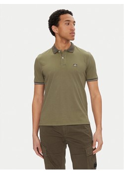 C.P. Company Polo 18CMPL130A006263G Zielony Regular Fit ze sklepu MODIVO w kategorii T-shirty męskie - zdjęcie 183679108
