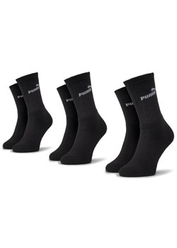 Puma Zestaw 3 par wysokich skarpet damskich 90712901 r. 35/38 Czarny ze sklepu MODIVO w kategorii Skarpetki damskie - zdjęcie 183679145