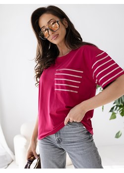 bluzka azeria bordowa one size ze sklepu UBRA w kategorii Bluzki damskie - zdjęcie 183682577