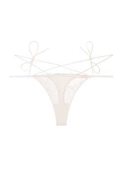 Esotiq stringi damskie Baby 42531-01X, Kolor kremowy, Rozmiar L, Esotiq ze sklepu Intymna w kategorii Majtki damskie - zdjęcie 183682848