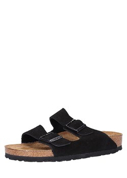Birkenstock Skórzane klapki &quot;Arizona&quot; w kolorze czarnym ze sklepu Limango Polska w kategorii Klapki damskie - zdjęcie 183683015