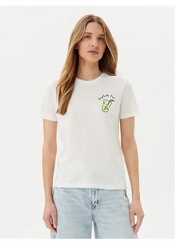 ONLY T-Shirt Kita 15349150 Biały Regular Fit ze sklepu MODIVO w kategorii Bluzki damskie - zdjęcie 183683846