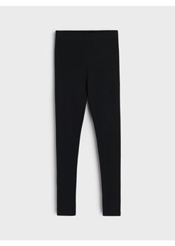 Sinsay - Legginsy z prążkowanej dzianiny - czarny ze sklepu Sinsay w kategorii Spodnie dziewczęce - zdjęcie 183685667