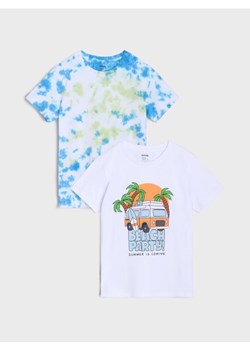 Sinsay - Koszulki 2 pack - wielobarwny ze sklepu Sinsay w kategorii T-shirty chłopięce - zdjęcie 183685685