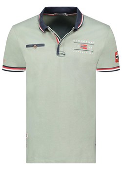 Geographical Norway Koszulka polo &quot;Konbustyble&quot; w kolorze zielonym ze sklepu Limango Polska w kategorii T-shirty męskie - zdjęcie 183686976