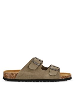 Klapki CRUZ Cosimo CR252323 Khaki ze sklepu eobuwie.pl w kategorii Klapki damskie - zdjęcie 183687659