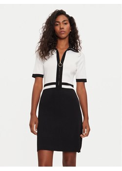 Morgan Sukienka dzianinowa 242-RMICA Czarny Slim Fit ze sklepu MODIVO w kategorii Sukienki - zdjęcie 183688959