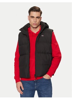 Tommy Jeans Kamizelka Essential DM0DM20465 Czarny Regular Fit ze sklepu MODIVO w kategorii Kamizelki męskie - zdjęcie 183689019