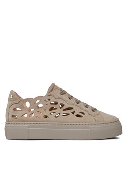 AGL Sneakersy Mandi D925249PGKV214G199 Beżowy ze sklepu MODIVO w kategorii Buty sportowe damskie - zdjęcie 183689038