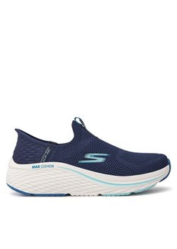 Skechers Sneakersy Skechers Slip-ins: Max Cushioning Elite 2.0 129611 Niebieski ze sklepu MODIVO w kategorii Buty sportowe damskie - zdjęcie 183689129