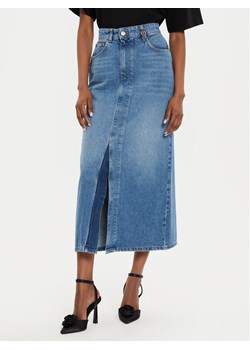 TWINSET Spódnica jeansowa 242TP2564 Niebieski Straight Fit ze sklepu MODIVO w kategorii Spódnice - zdjęcie 183689136