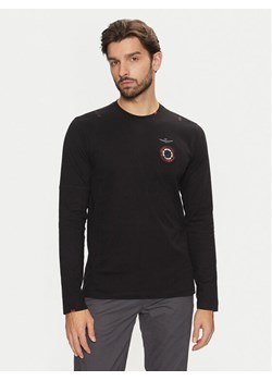 Aeronautica Militare Longsleeve 242TS2314J564 Czarny Regular Fit ze sklepu MODIVO w kategorii T-shirty męskie - zdjęcie 183689138
