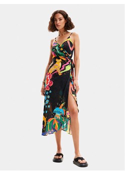 Desigual Sukienka letnia Selva 24SWMW09 Czarny Regular Fit ze sklepu MODIVO w kategorii Sukienki - zdjęcie 183689178