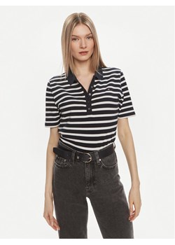 Tommy Hilfiger Polo 1985 WW0WW39531 Biały Regular Fit ze sklepu MODIVO w kategorii Bluzki damskie - zdjęcie 183689206