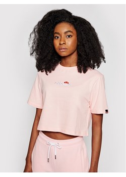 Ellesse T-Shirt Fireball SGB06838 Różowy Loose Fit ze sklepu MODIVO w kategorii Bluzki damskie - zdjęcie 183689259