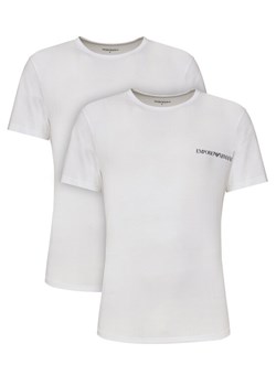 Emporio Armani Underwear Komplet 2 t-shirtów EM000391 AF10779 M0082 Biały Regular Fit ze sklepu MODIVO w kategorii T-shirty męskie - zdjęcie 183689335