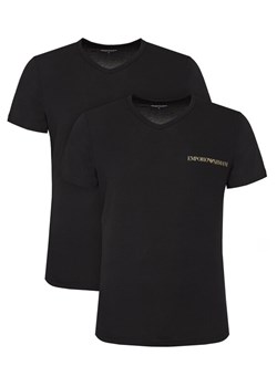 Emporio Armani Underwear Komplet 2 t-shirtów EM000392 AF10779 MC005 Czarny Regular Fit ze sklepu MODIVO w kategorii T-shirty męskie - zdjęcie 183689338