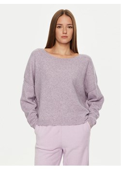 American Vintage Sweter Damsville DAM225H24 Fioletowy Loose Fit - id: 0000304610417 - marki American Vintage - 183689369 American Vintage Sweter Damsville DAM225H24 Fioletowy Loose Fit ze sklepu MODIVO w kategorii Swetry damskie - zdjęcie 183689369