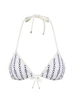 Tommy Hilfiger Góra od bikinigo Kobiety biały wzorzysty ze sklepu vangraaf w kategorii Stroje kąpielowe - zdjęcie 183691537