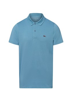 Lacoste Męska koszulka polo Mężczyźni indygo jednolity ze sklepu vangraaf w kategorii T-shirty męskie - zdjęcie 183691545