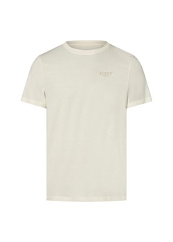 Mustang Koszulka męska - Austin Mężczyźni Bawełna piaskowy jednolity ze sklepu vangraaf w kategorii T-shirty męskie - zdjęcie 183691558