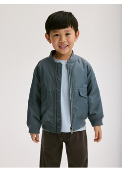 Reserved - Kurtka bomber oversize - granatowy - id: 027BC-95X - marki Reserved - 183691616 Reserved - Kurtka bomber oversize - granatowy ze sklepu Reserved w kategorii Kurtki chłopięce - zdjęcie 183691616