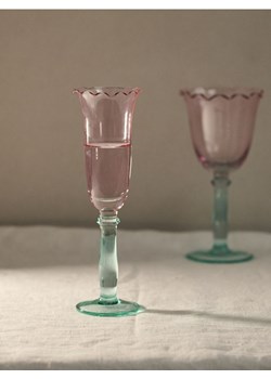 Sinsay - Kieliszek z kolorowego szkła - biały ze sklepu Sinsay w kategorii Kieliszki - zdjęcie 183693086