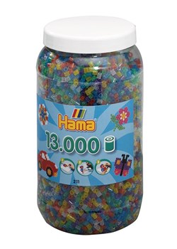 Hama Pojemnik z 13 000 koralikami &quot;Glittermix&quot; - 5+ ze sklepu Limango Polska w kategorii Zabawki - zdjęcie 183693608