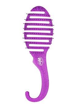 Wet brush Szczotka &quot;Shower Glitter Detangler&quot; w kolorze fioletowym ze sklepu Limango Polska w kategorii Szczotki do włosów - zdjęcie 183693678