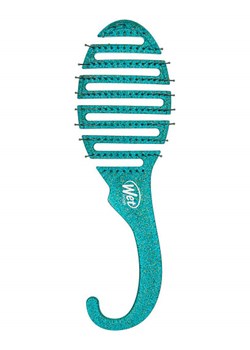 Wet brush Szczotka &quot;Shower Glitter Detangler&quot; w kolorze turkusowym ze sklepu Limango Polska w kategorii Szczotki do włosów - zdjęcie 183693679